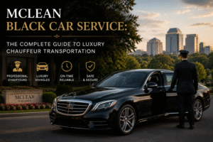 Need a luxury chauffeur in McLean, VA? Alpha Executive Sedan offers flat-rate black car service for airport transfers, corporate travel & special events. Book 24/7.