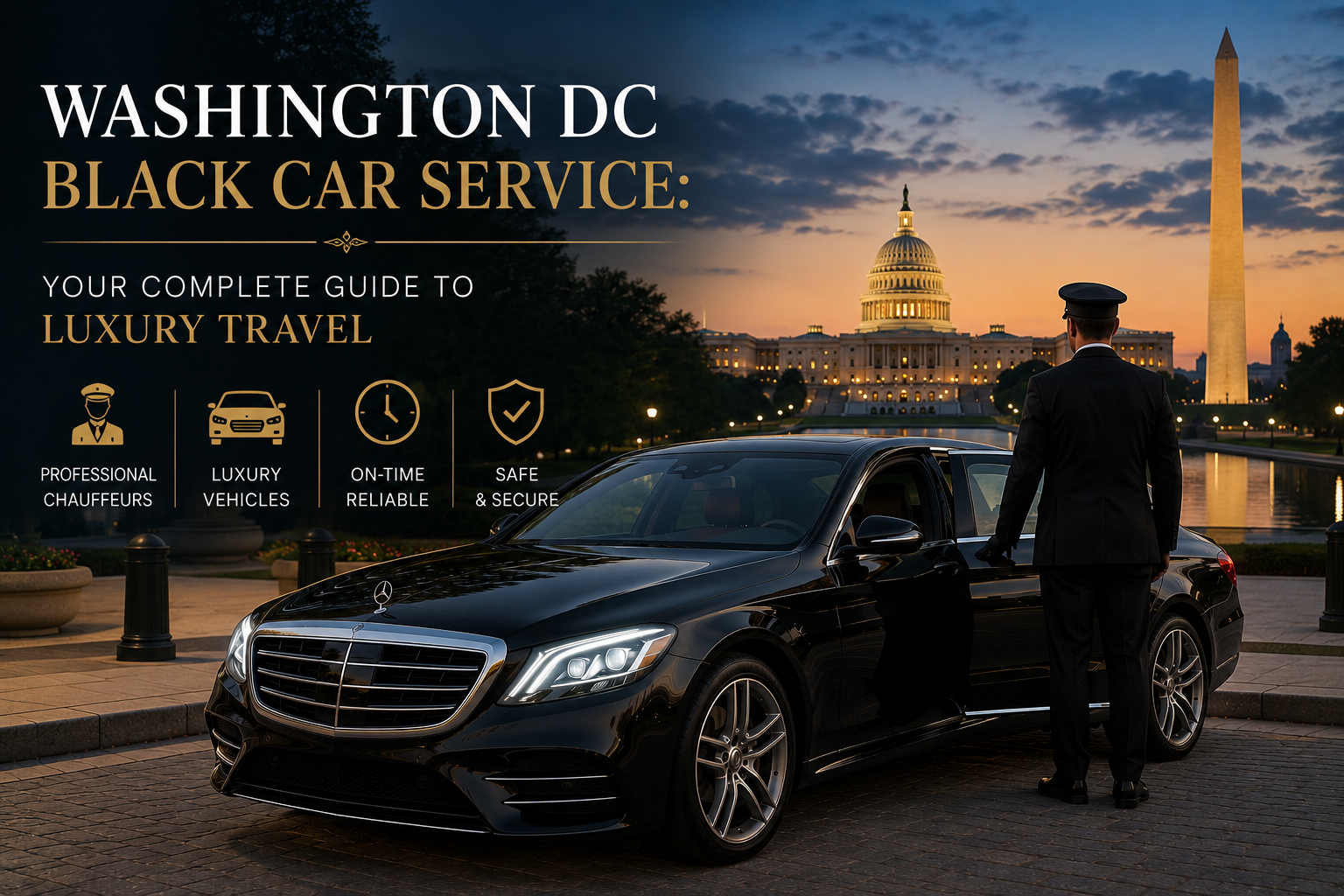Washington DC Black Car Service | Alpha Executive Sedan