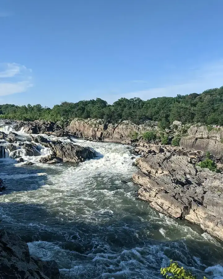 Rapids on the Potomac River at Great Falls