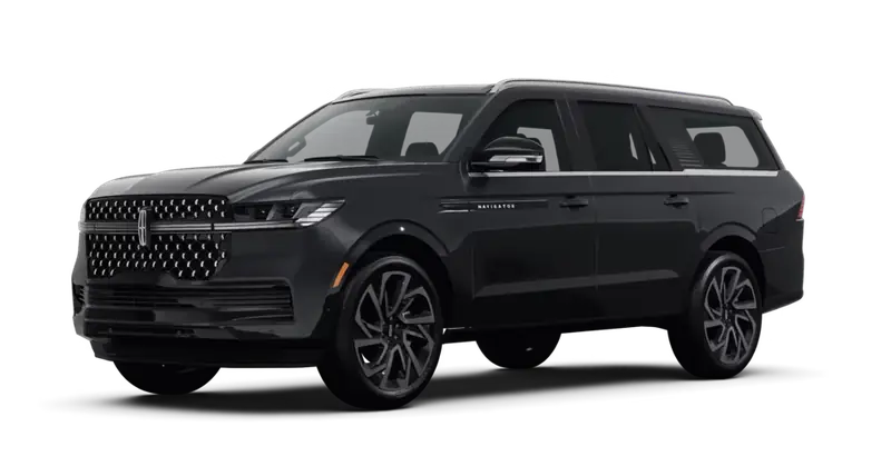 Black Lincoln Navigator from Alpha's fleet